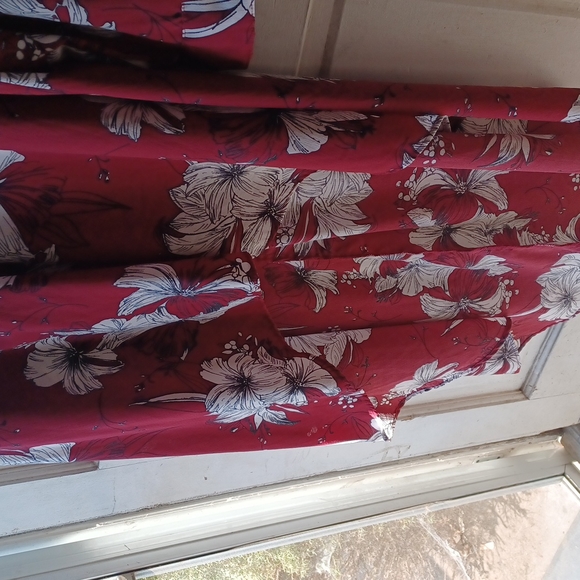 Rosedale Red Floral Longsleeve Dress size 4X - Picture 12 of 12